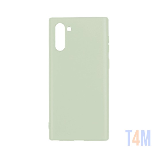 Capa de Silicone para Samsung Galaxy Note 10 Verde