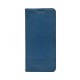 Capa de Couro Flip com Bolso Interno para Samsung Galaxy S23 Azul