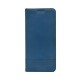 Leather Flip Cover with Internal Pocket for Samsung Galaxy S23 Ultra Blue Leather Flip Cover with Internal Pocket for Samsung Galaxy S23 Ultra Blue