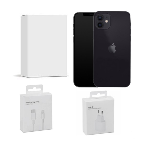 Apple iPhone 12 4GB/256GB Reconditioned Grade A+ 6.1" Space Grey Apple iPhone 12 4GB/256GB Reconditioned Grade A+ 6.1" Space Grey
