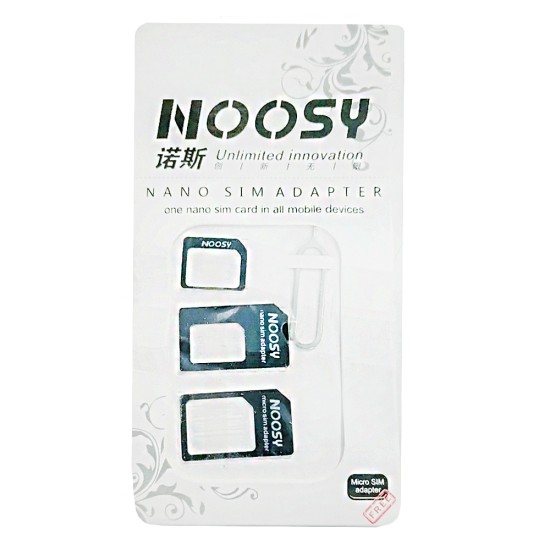 NOOSY NANO SIM ADAPTOR ONE NANO SIM CARD IN ALL MOBILE DEVICE COMAPTIVEL NOOSY NANO SIM ADAPTOR ONE NANO SIM CARD IN ALL MOBILE DEVICE COMAPTIVEL