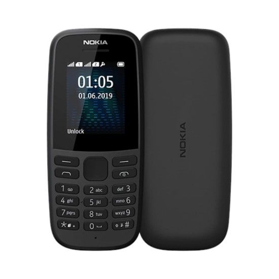 NOKIA 105 TA-1174 DUAL SIM 4TH EDITION Black