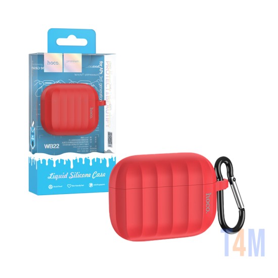 Hoco WB22 Silicone Cover For Airpods 3 Red