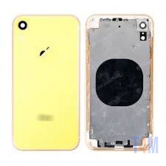 Tampa Traseira+Frame Apple iPhone XR Amarelo