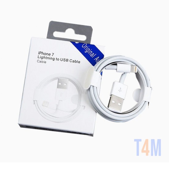 DATA CABLE FOR APPLE IPHONE 1M WHITE