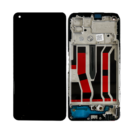 Touch+Display+Frame Oppo A94 5G Preto
