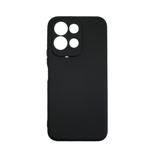 Silicone Case with Camera Shield for Redmi 17 Black
