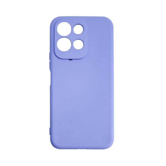 Silicone Case with Camera Shield for Redmi 17 Purple