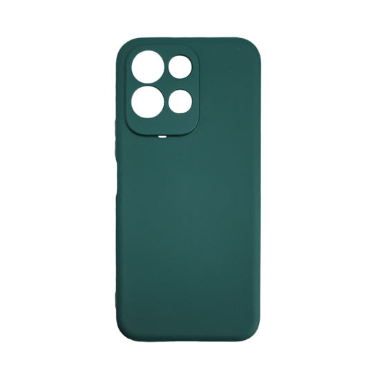 Silicone Case with Camera Shield for Redmi 17 Dark Green