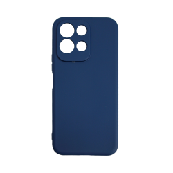 Silicone Case with Camera Shield for Redmi 17 Dark Blue