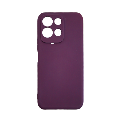 Silicone Case with Camera Shield for Redmi 17 Cherry Red