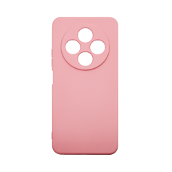 Silicone Case with Camera Shield for Redmi 17C Pink