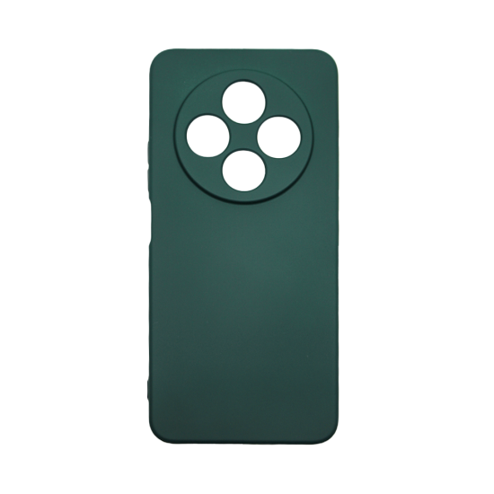 Silicone Case with Camera Shield for Redmi 17C Dark Green