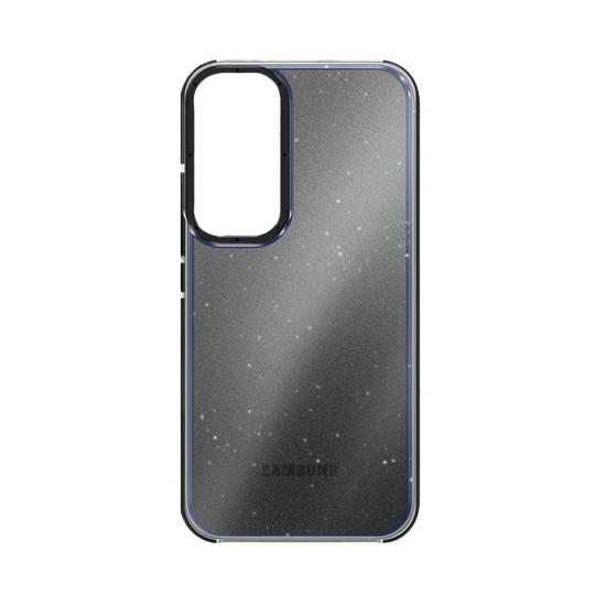 Designer Hard Case with Glitter for Samsung Galaxy A37 Black