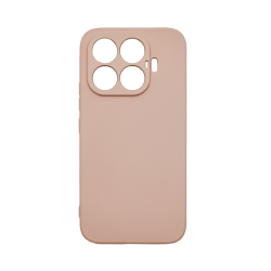 Capa de Silicone com Moldura de Câmera para Xiaomi 17T Rosa
