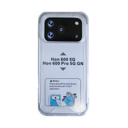 Capa de Silicone Dura para Honor 600 5G/Honor 600 Pro 5G Transparente