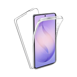 Capa de Silicone 360º para Samsung Galaxy S26 Ultra Transparente