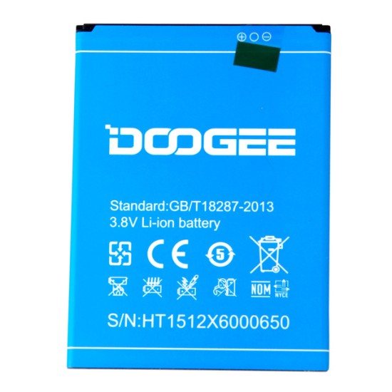 BATERIA DOOGEE X6 (H1102X6000650) BULK BATERIA DOOGEE X6 (H1102X6000650) BULK